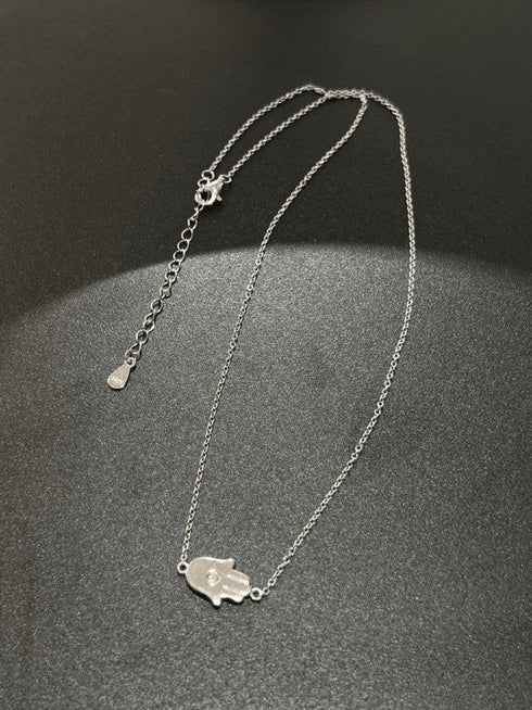 Colier din argint Hamsa